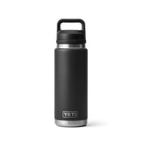 Yeti Rambler Bottle with Chug Cap - 26oz (760mL) black hero