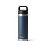 Yeti Rambler Bottle with Chug Cap - 26oz (760mL) navy hero