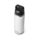 Yeti Rambler Bottle with Chug Cap - 26oz (760mL) WHITE Detail 2