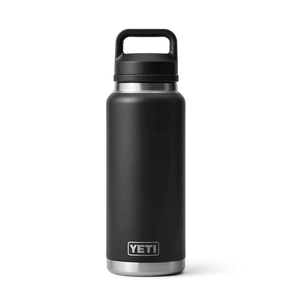 Yeti Rambler Bottle with Chug Cap - 36oz (1065ml) black hero