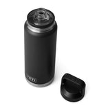 Yeti Rambler Bottle with Chug Cap - 36oz (1065ml) black detail 1