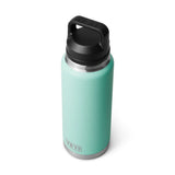 Yeti Rambler Bottle with Chug Cap - 36oz (1065ml) seafoam detail 2