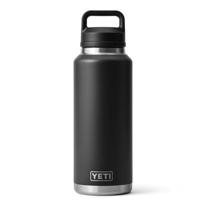 Yeti Rambler Bottle with Chug Cap - 46oz (1360ml) black hero