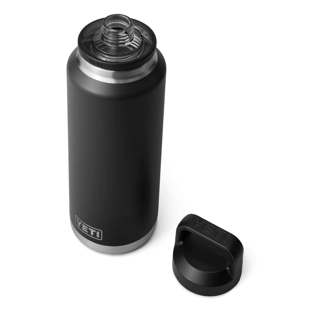 Yeti Rambler Bottle with Chug Cap - 46oz (1360ml) black detail 1