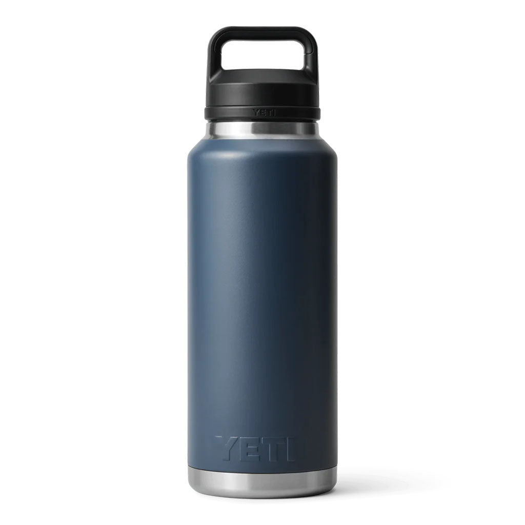 Yeti Rambler Bottle with Chug Cap - 46oz (1360ml) navy detail 3