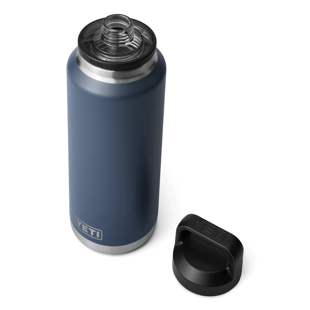 Yeti Rambler Bottle with Chug Cap - 46oz (1360ml) navy detail 1