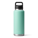 Yeti Rambler Bottle with Chug Cap - 46oz (1360ml) seafoam detail 3