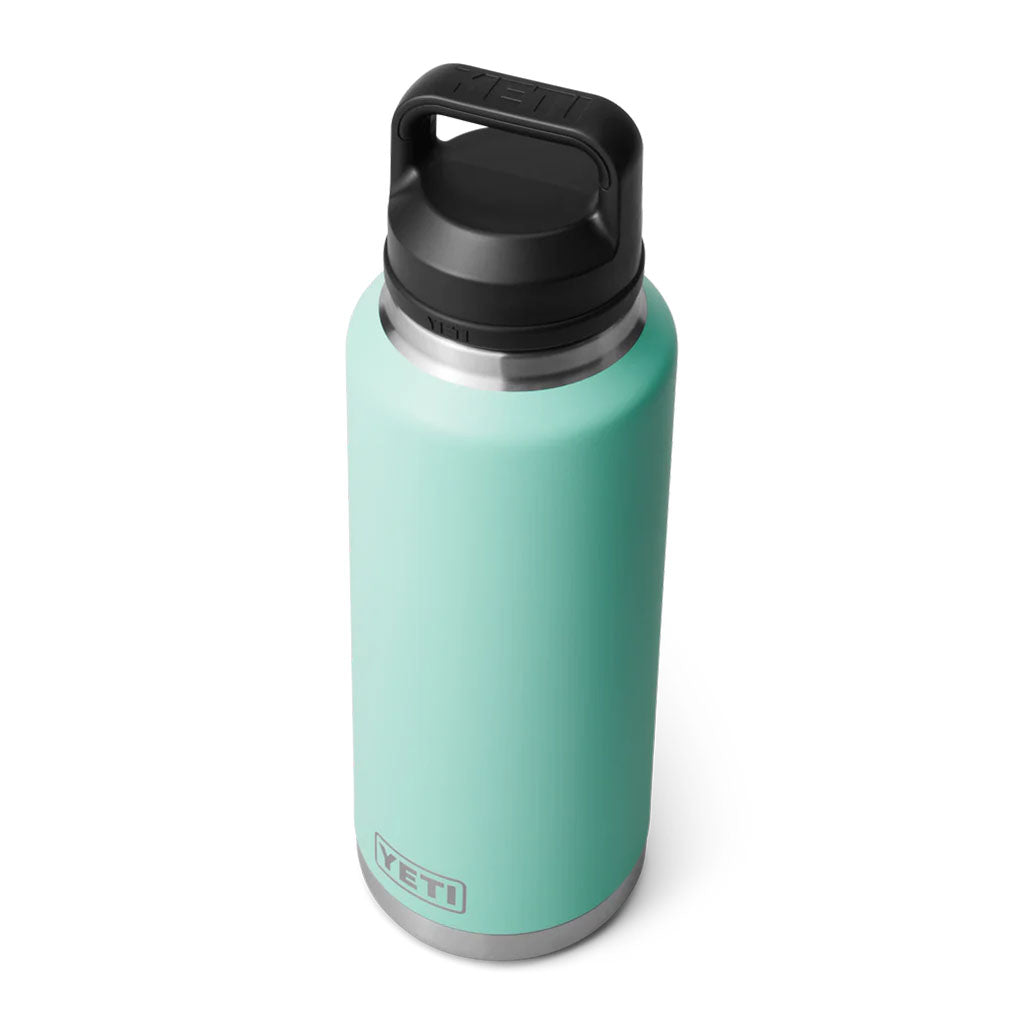 Yeti Rambler Bottle with Chug Cap - 46oz (1360ml) seafoam detail 2