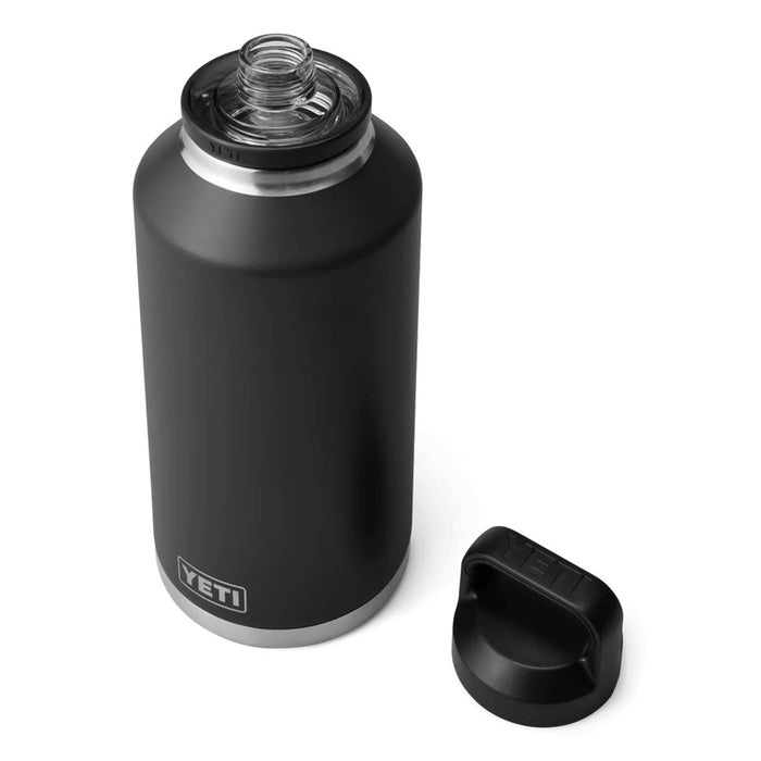 Yeti Rambler Bottle with Chug Cap - 64oz (1.89L) black detail 1