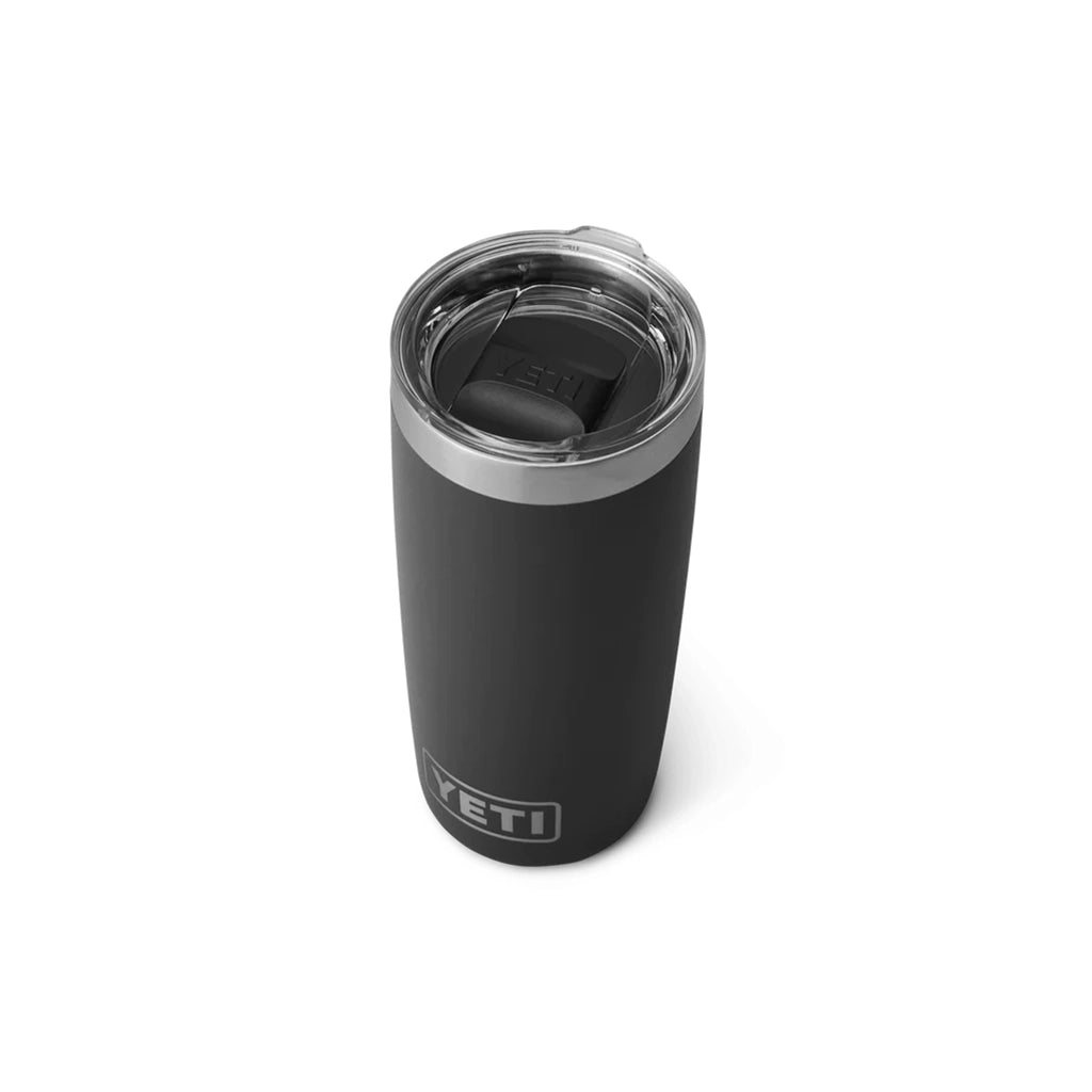 vYeti Rambler 10oz Tumbler with Magslider Lid - Black Detail 1