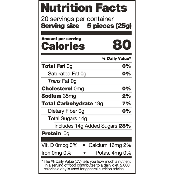 Skratch Labs Energy Chew Sport Fuel 50g Sachet