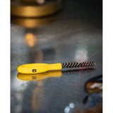 Loon Ergo Dubbing Brush yellow detail 1