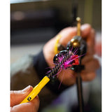 Loon Ergo Dubbing Brush yellow detail 3