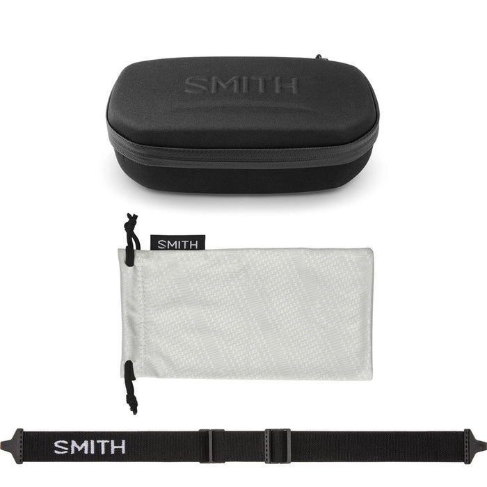 Smith Embark Sunglasses - Matte Black Frame - ChromaPop Glacier Photochromic Copper Blue Mirror Detail 3