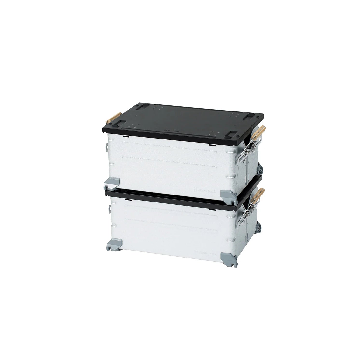 Snow Peak Stacking Shelf Container Lid Rack - Black — view 8
