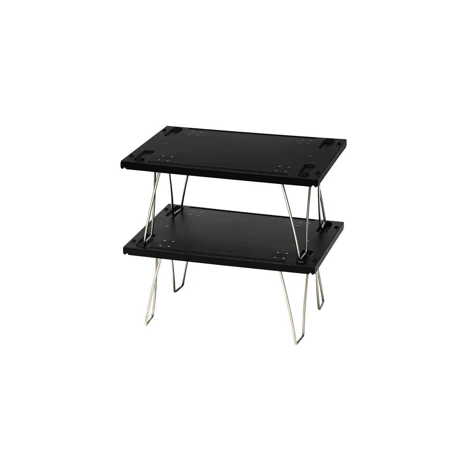 Snow Peak Stacking Shelf Container Lid Rack - Black — view 6