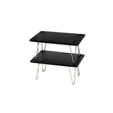 Snow Peak Stacking Shelf Container Lid Rack - Black — view 6
