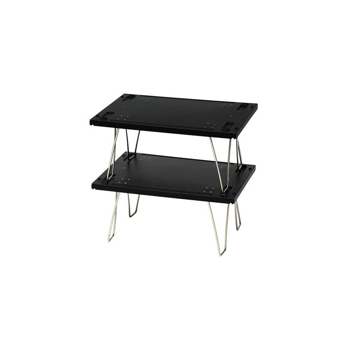 Snow Peak Stacking Shelf Container Lid Rack - Black — view 6