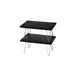 Snow Peak Stacking Shelf Container Lid Rack - Black — view 6