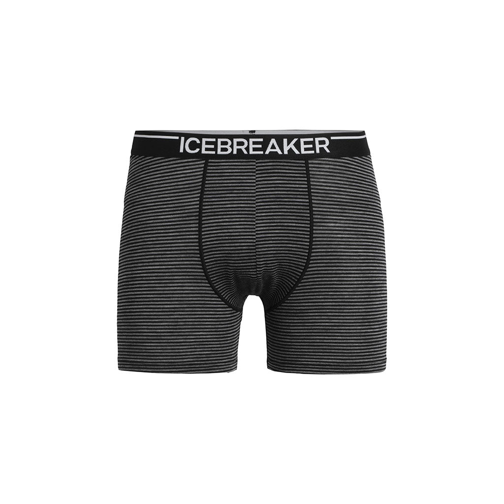 Icebreaker Men's Anatomica Merino Boxers gritstone heather hero