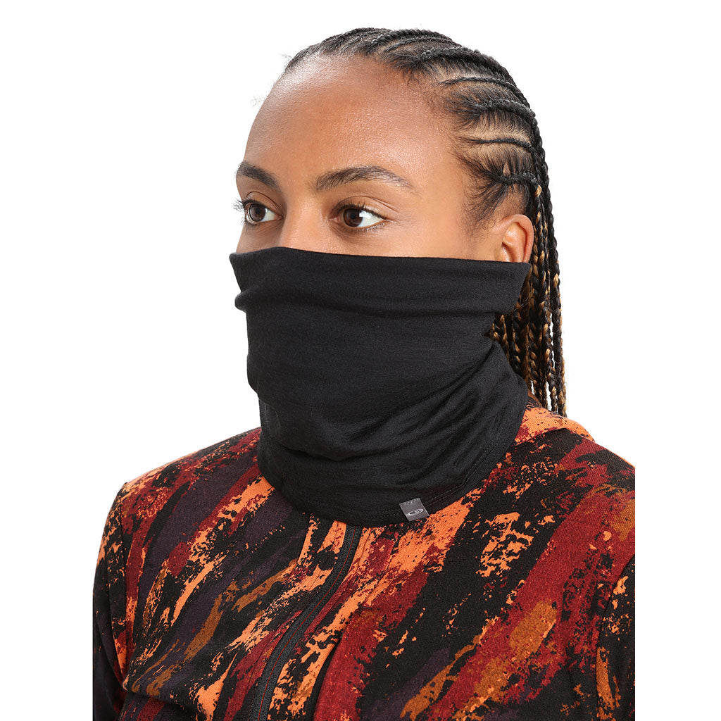 Icebreaker Adult Flexi Chute black detail 2