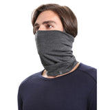 Icebreaker Adult Flexi Chute jet heather detail 2