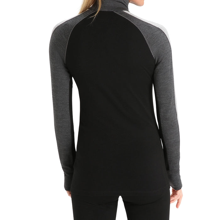 Icebreaker Women's 260 ZoneKnit Long Sleeve Half Zip - Details 2