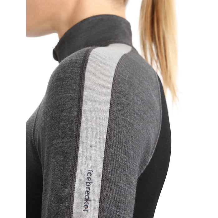 Icebreaker Women's 260 ZoneKnit Long Sleeve Half Zip - Details 3