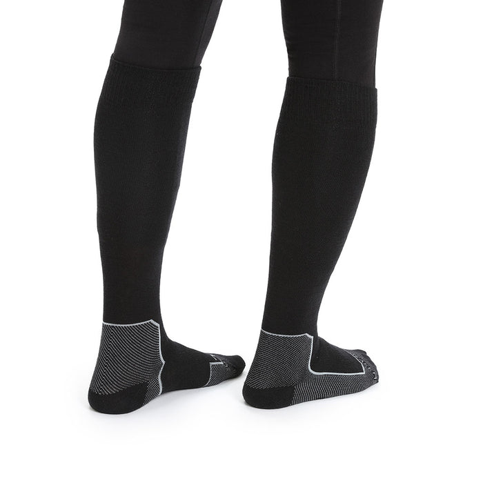 Icebreaker Women's Ski+ Ultralight Over The Calf Socks model back