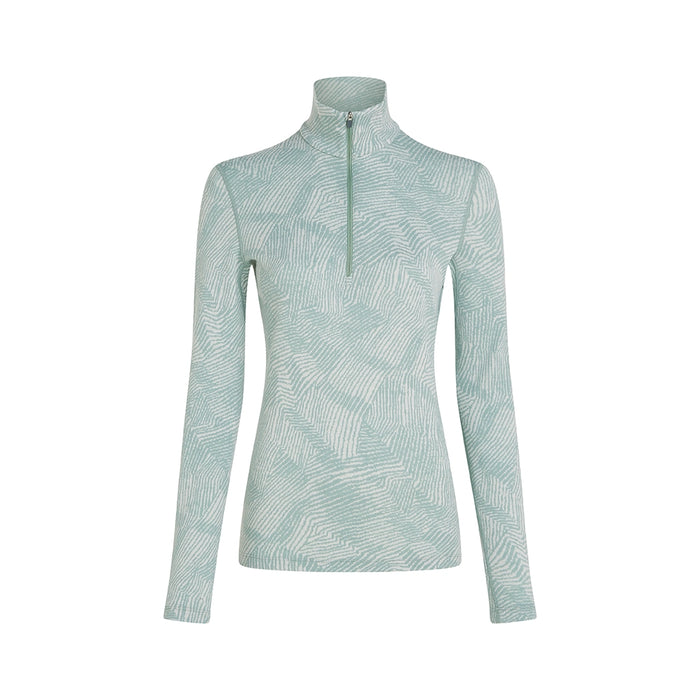 Icebreaker Women's Merino 260 Vertex Long Sleeve Half Zip Frozen
