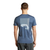 Icebreaker Men's Merino 150 Tech Lite Short Sleeve Tee Pure Altitude - Dawn — view 3