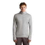 Icebreaker Men's Merino 260 Quantum Long Sleeve Zip Hoodie - Proto Grey — view 2