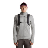 Icebreaker Men's Merino 260 Quantum Long Sleeve Zip Hoodie - Proto Grey — view 7