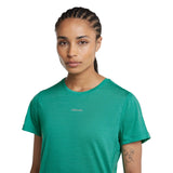 Icebreaker Women's Merino Blend 125 Cool-Lite Speed Short Sleeve Tee - Fresh — view 4