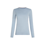 Icebreaker Women's 200 Oasis Long Sleeve Crewe - Zinc Blue