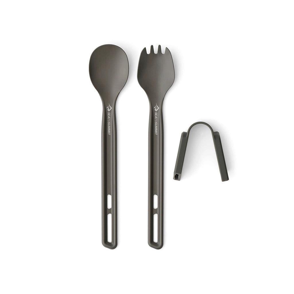 Sea To Summit Frontier Ultralight Cutlery Set - 2 Piece (Long Handle Spoon and Spork) Hero