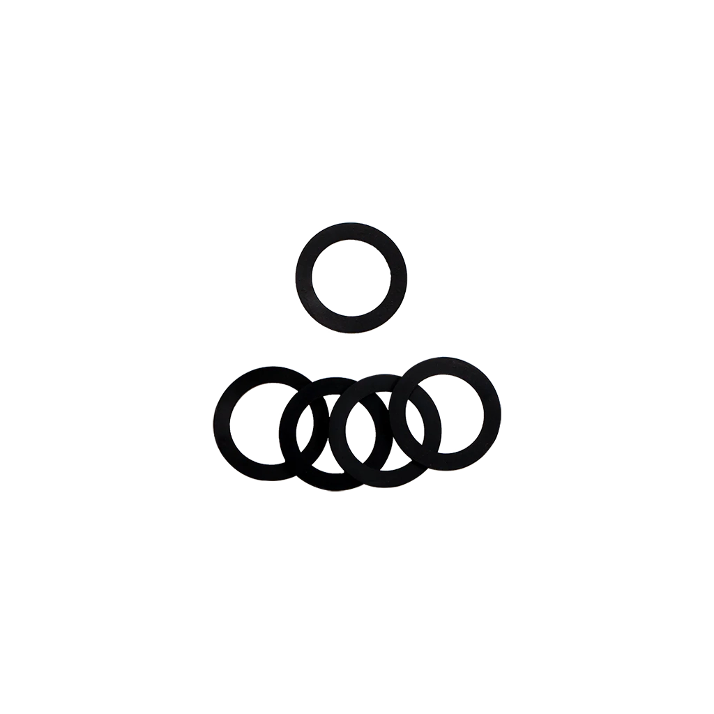 Alpacka Raft Replacement Gaskets for TAV Valve Caps (Pack of 5)