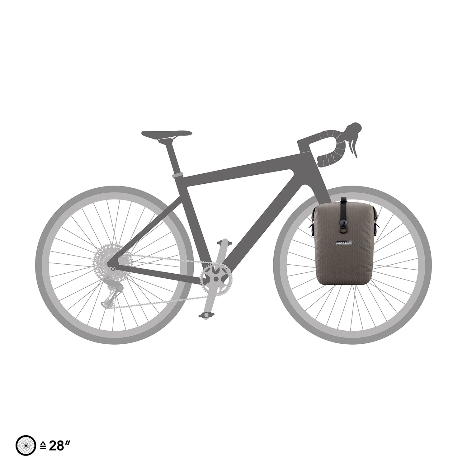 Ortlieb Gravel Pack Single - QL3.1 Mount — view 7