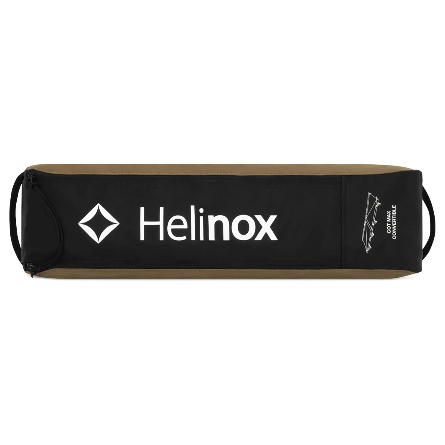 Helinox Cot Max Convertible - Coyote Tan / Black Frame