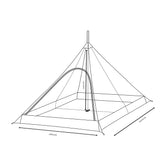 Mont Hypermid 2 Ultralight Pyramid Tent - Full Mesh Inner - Details 2