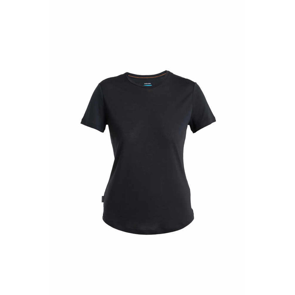 Icebreaker Women's Merino 125 Cool-Lite Sphere Tee Black Hero
