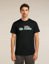 Icebreaker Men's Merino 150 Tech Lite Tee - Transportage — view 2