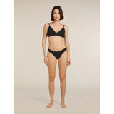 Icebreaker Women's Siren Underwear Merino Bikini - Black — view 2