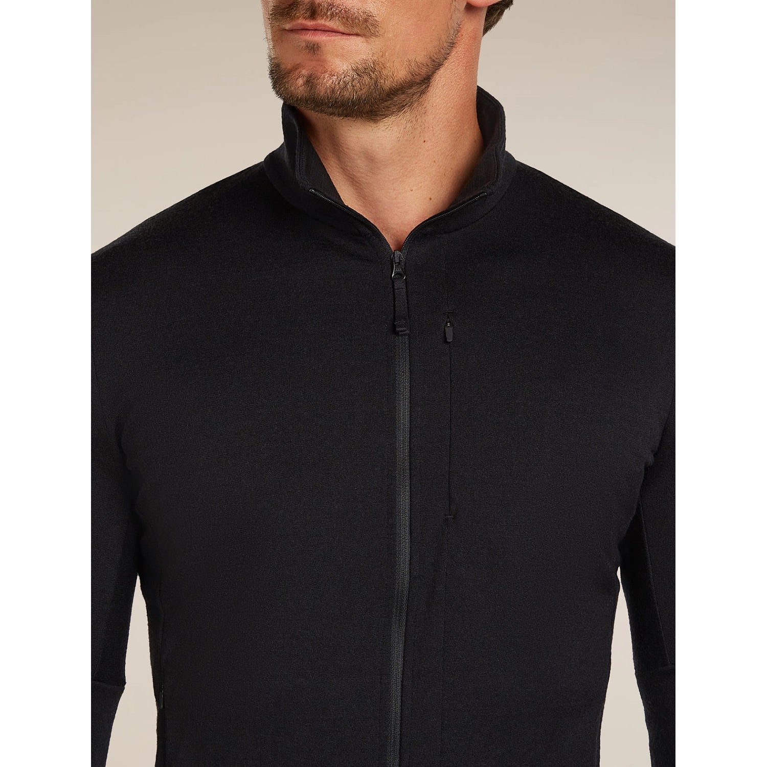 Icebreaker Men's Merino 260 Quantum Long Sleeve Zip Jacket — view 4