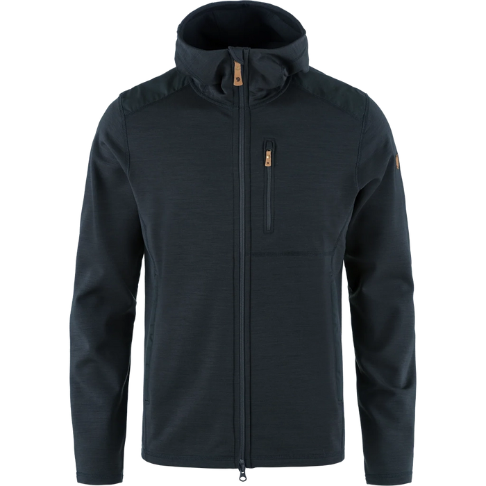 Fjallraven Men's Keb Fleece Hoodie Dark Navy