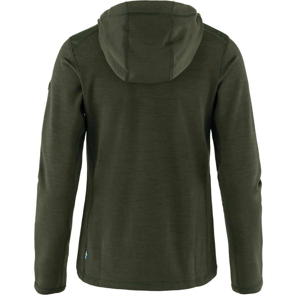 Fjallraven Women's Keb Fleece Hoodie Deep Forest