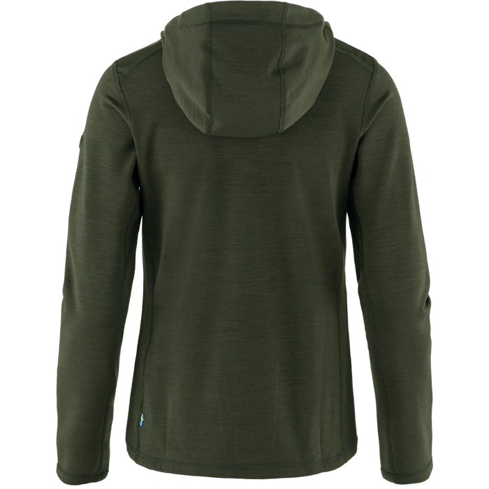Fjallraven Women's Keb Fleece Hoodie Deep Forest