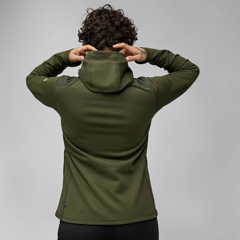 Fjallraven Women's Keb Fleece Hoodie Deep Forest