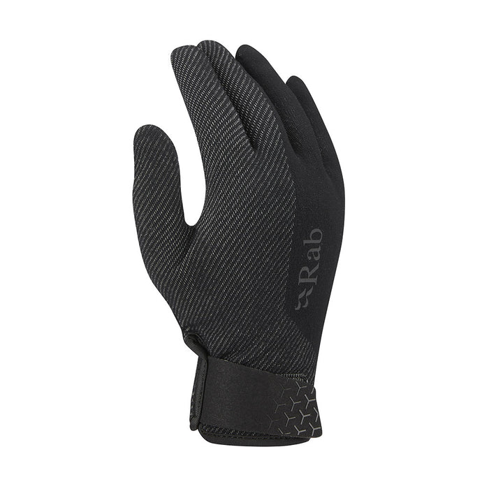 Rab Kinetic Mountain Gloves anthracite detail 2