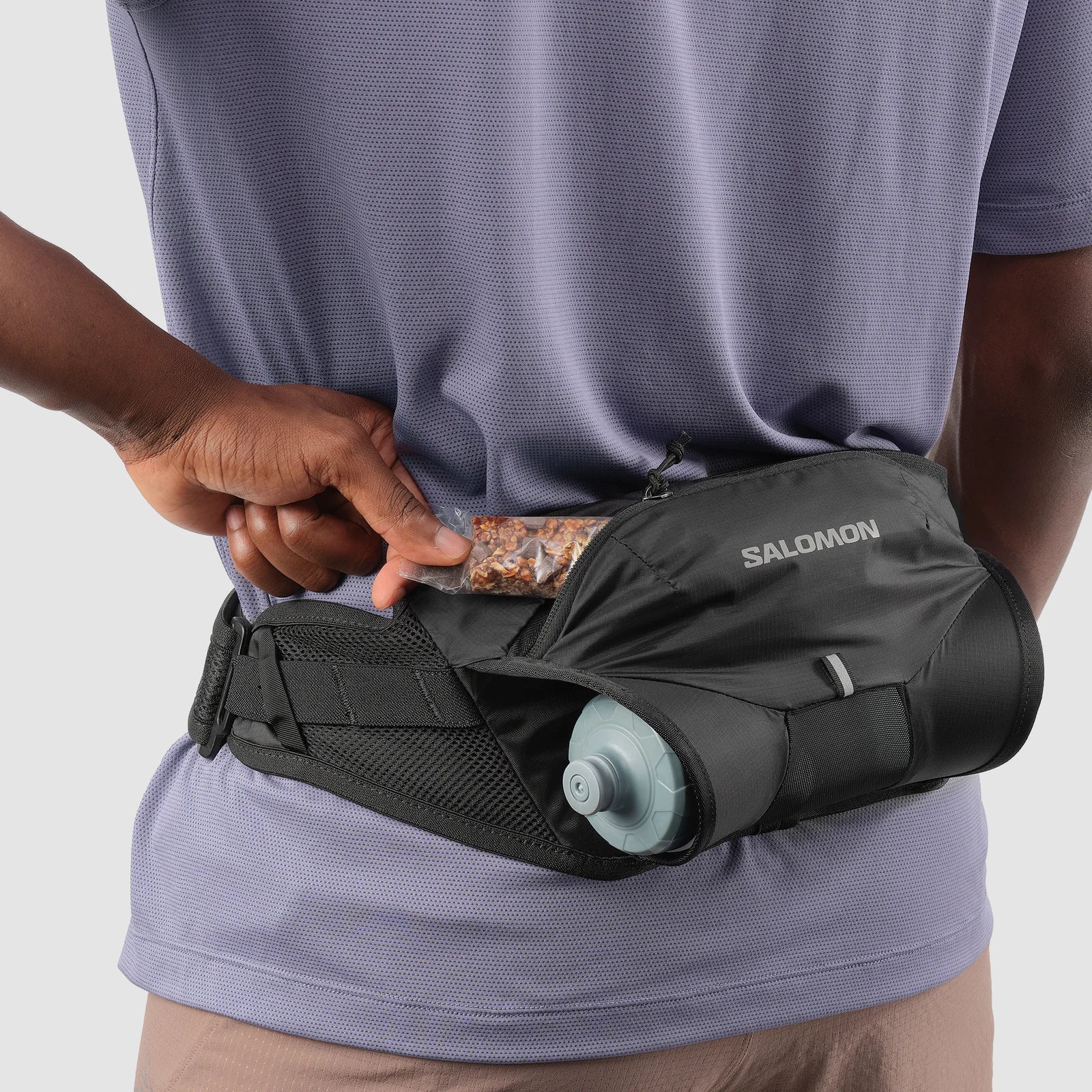 Salomon Cross Belt - 1 Bottle Black Details 7